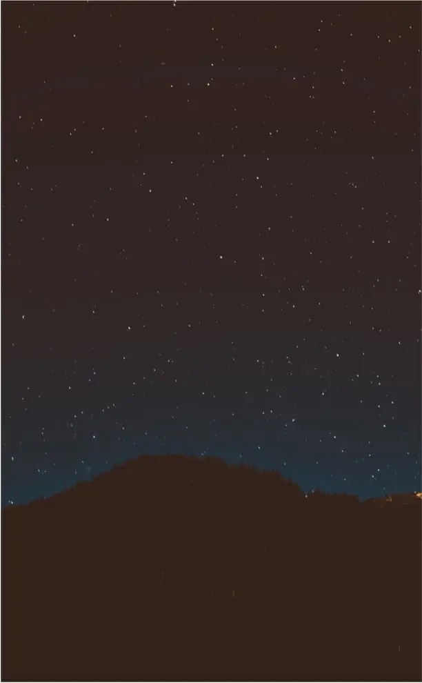 Stargazing from glass house